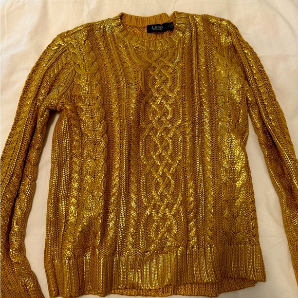 Gold elegant luxury pullover - Picture 9 of 9
